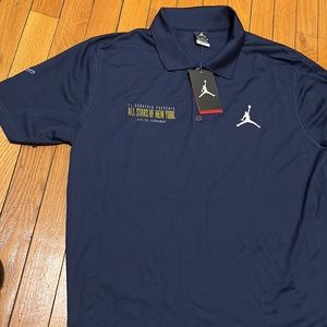 Bowling All Stars POLO Shirt NEW Large Nike Dri-Fit Men Retro Vintage 2015